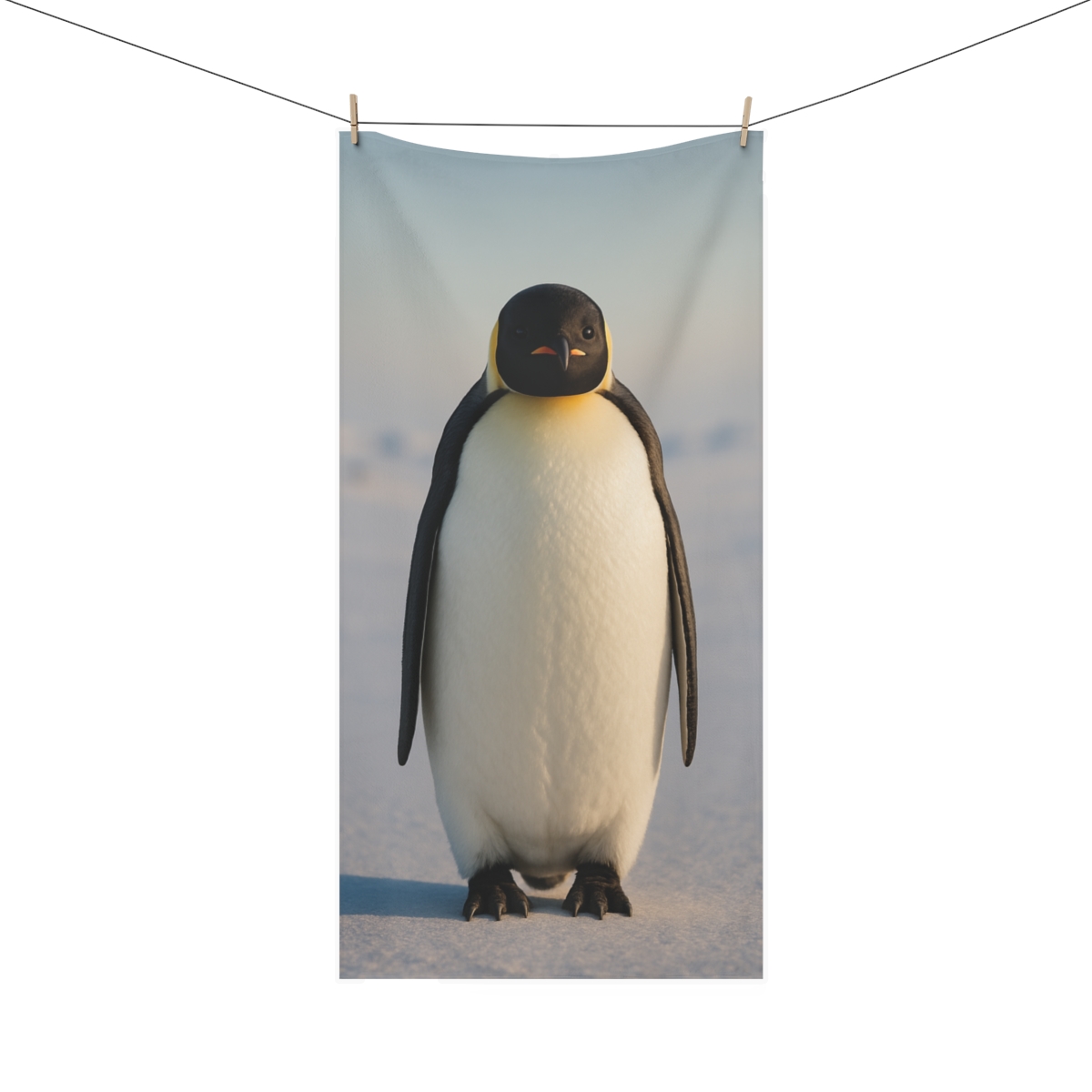 Ice March Emperor Penguin unique gift towels
