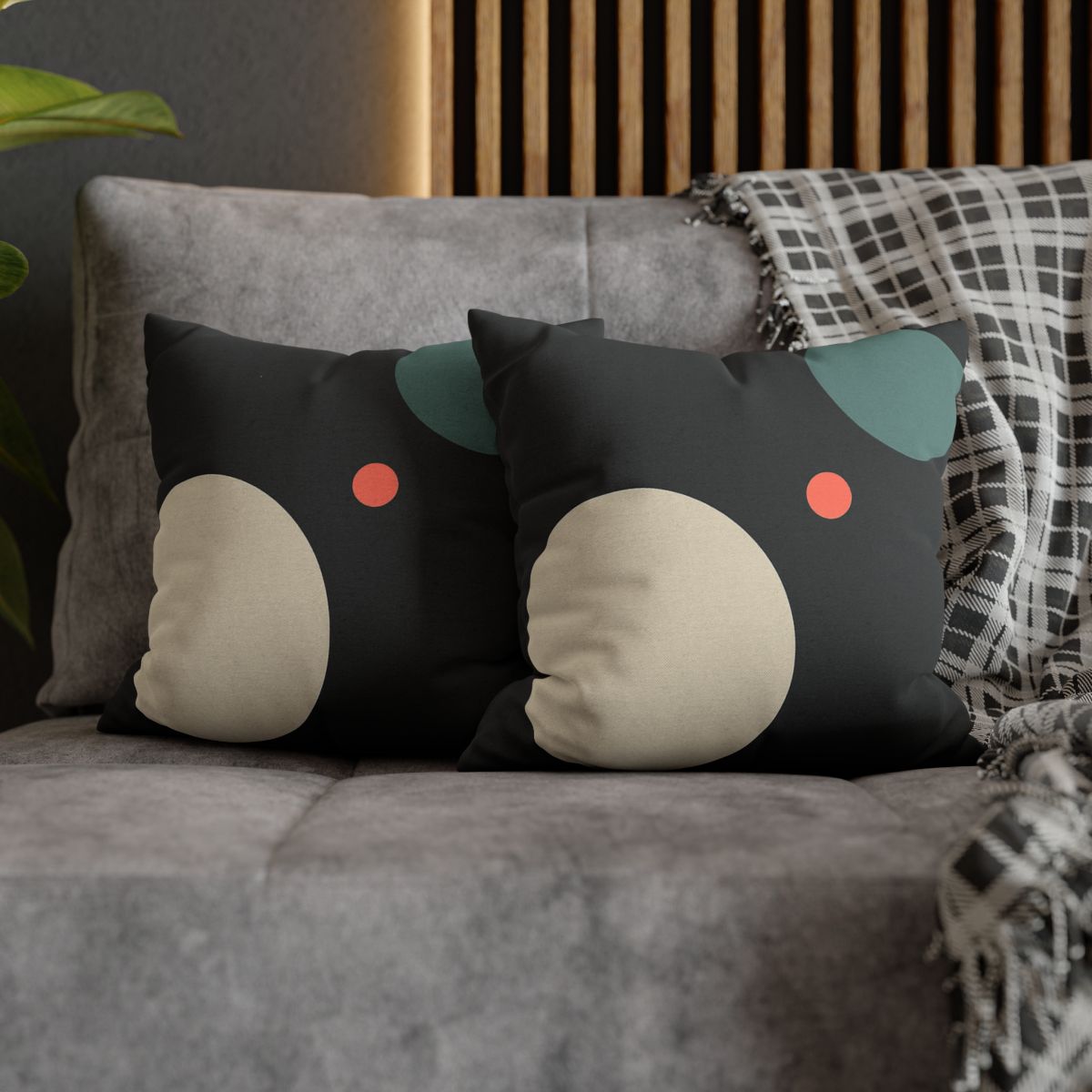 Quiet Orbit Of Three Circles trendy patterned pillow cases