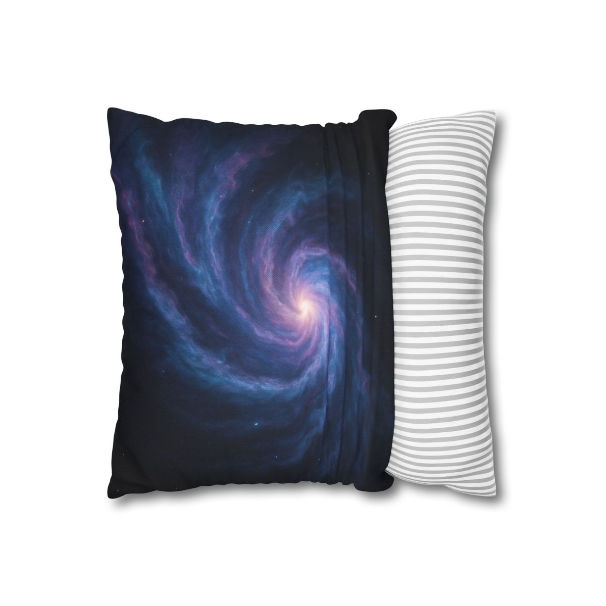 Prismatic Nebula Spiral soft cotton pillow cases