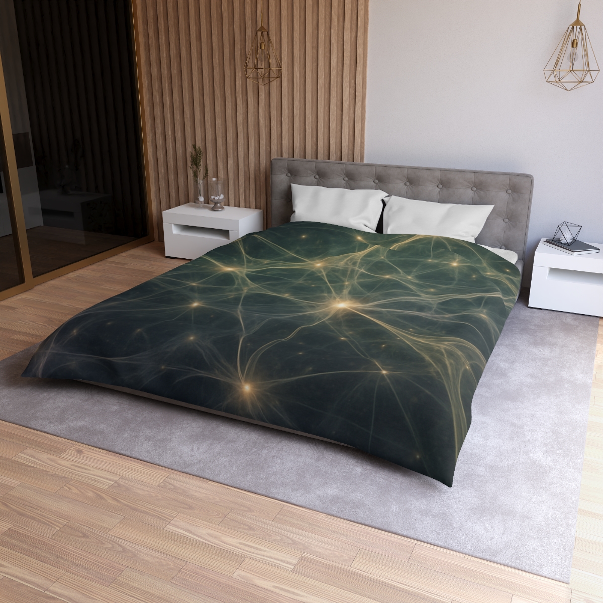 Cosmic Web Filament custom duvets