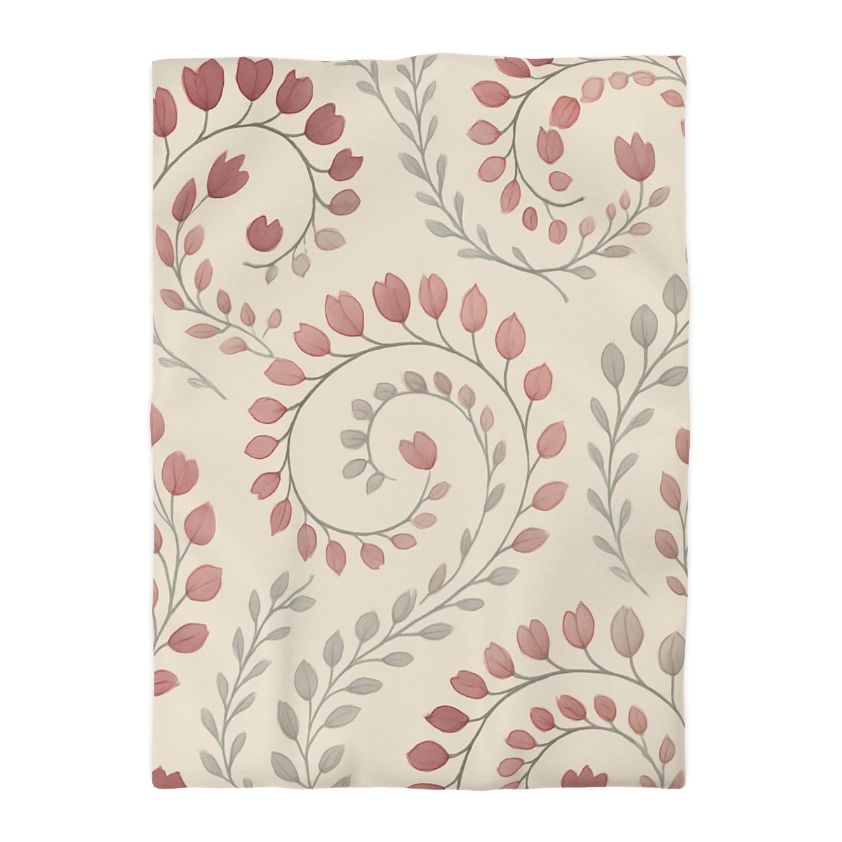 Bud Spiral Cascade custom duvets