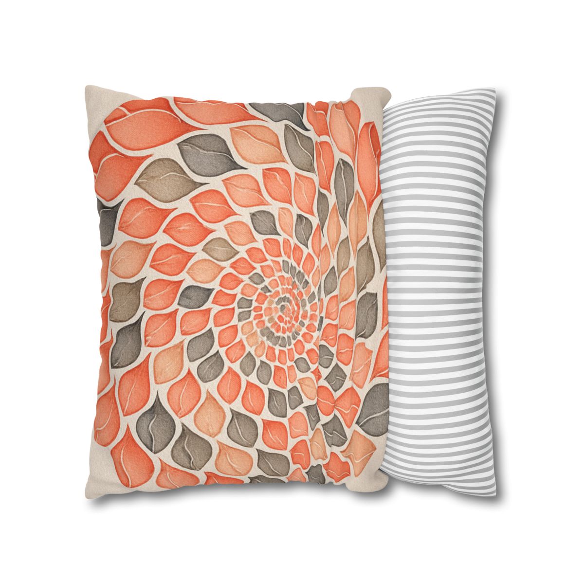 Bud Spiral Time Mosaic stylish decorative pillowcases