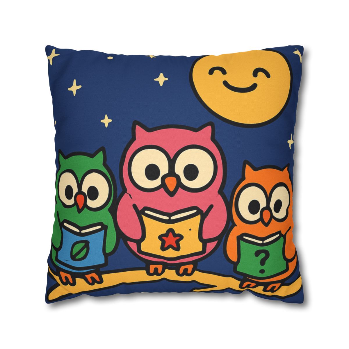 Galaxy Garden Of Curious Owls unique gift pillow cases