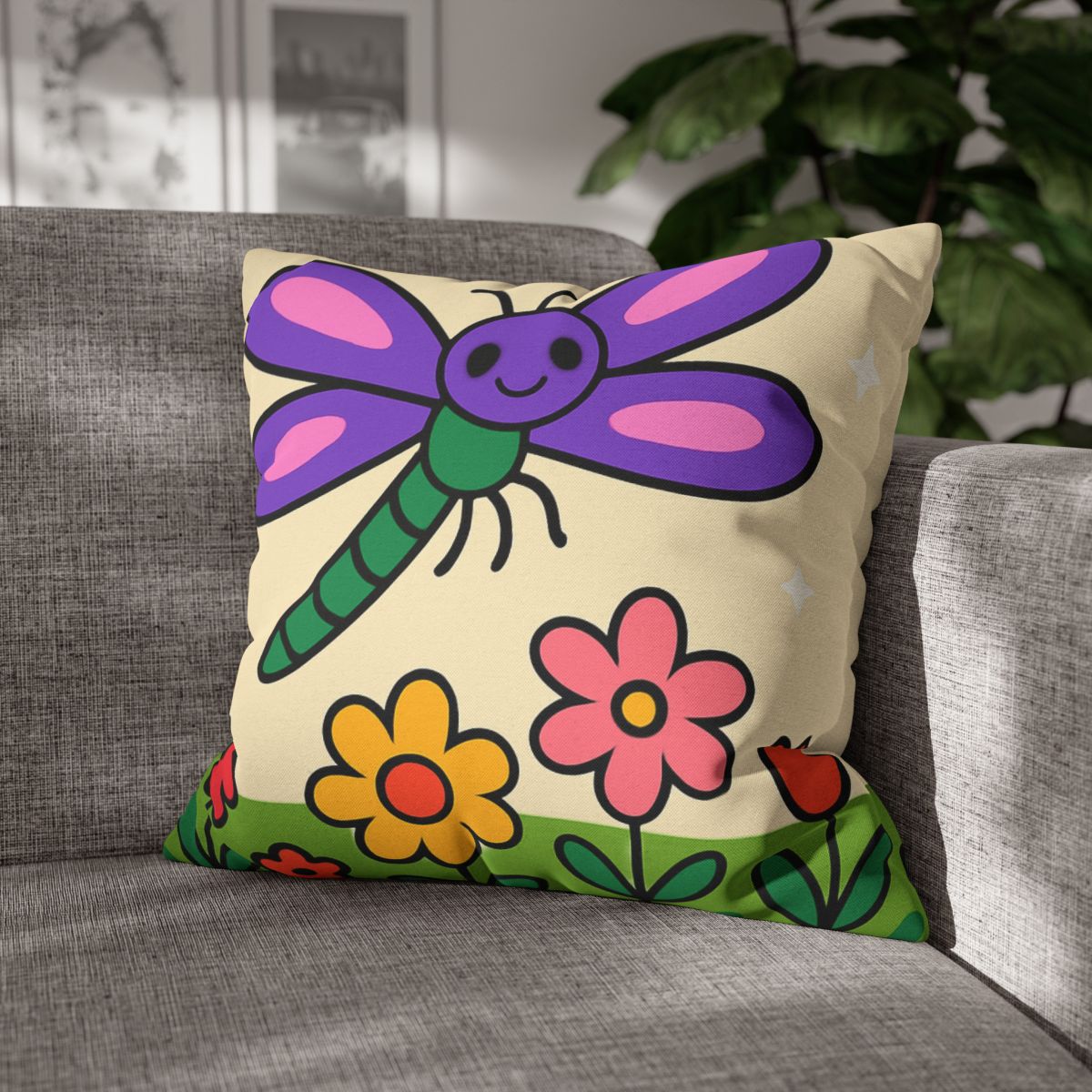 Nebula Dragonfly Garden stylish decorative pillowcases