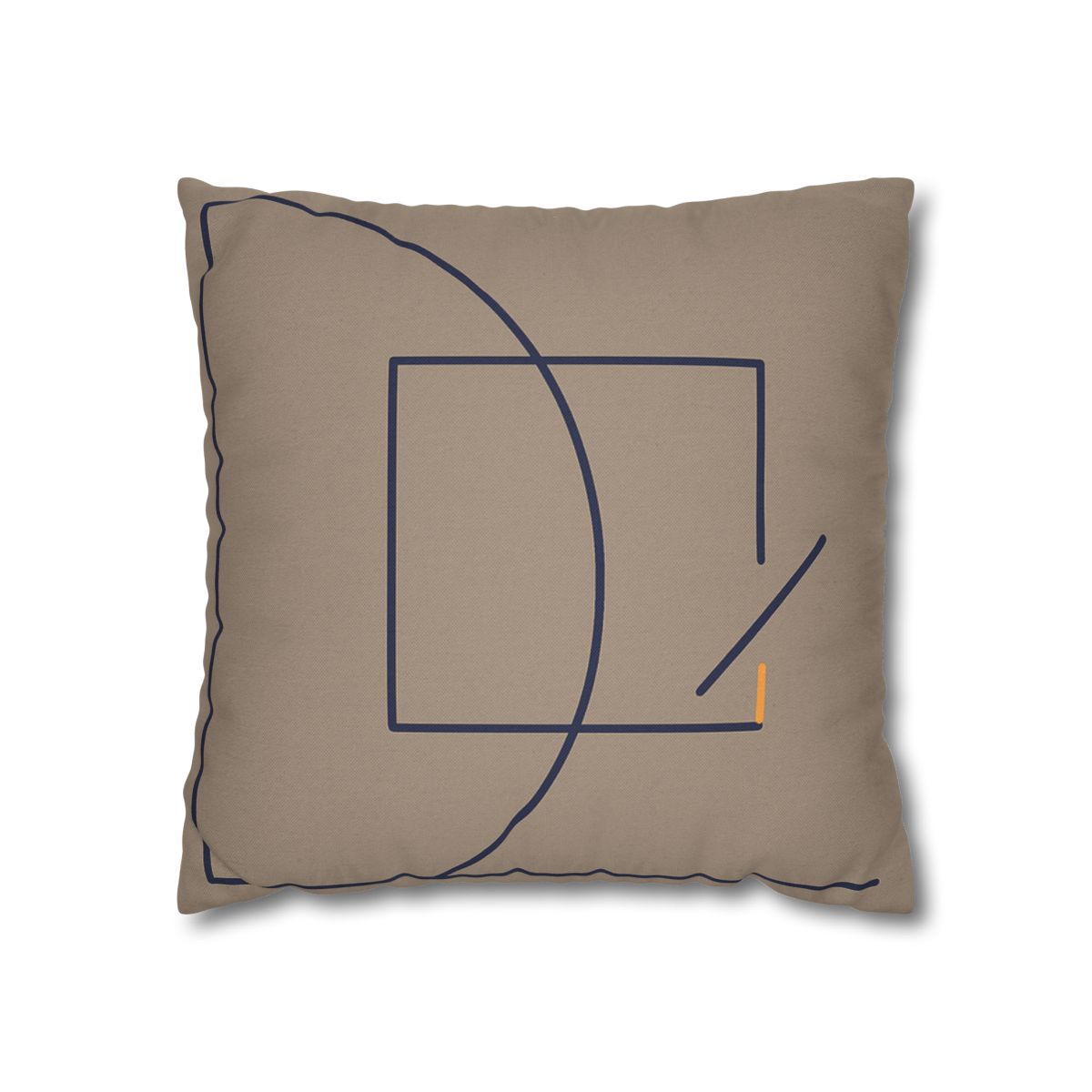 Corner Arc With Nested Open Square trendy patterned pillow cases