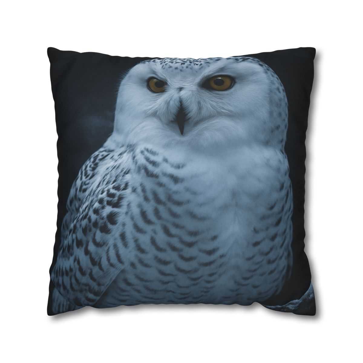 Midnight Watch Snowy Owl comfortable bedding pillow covers