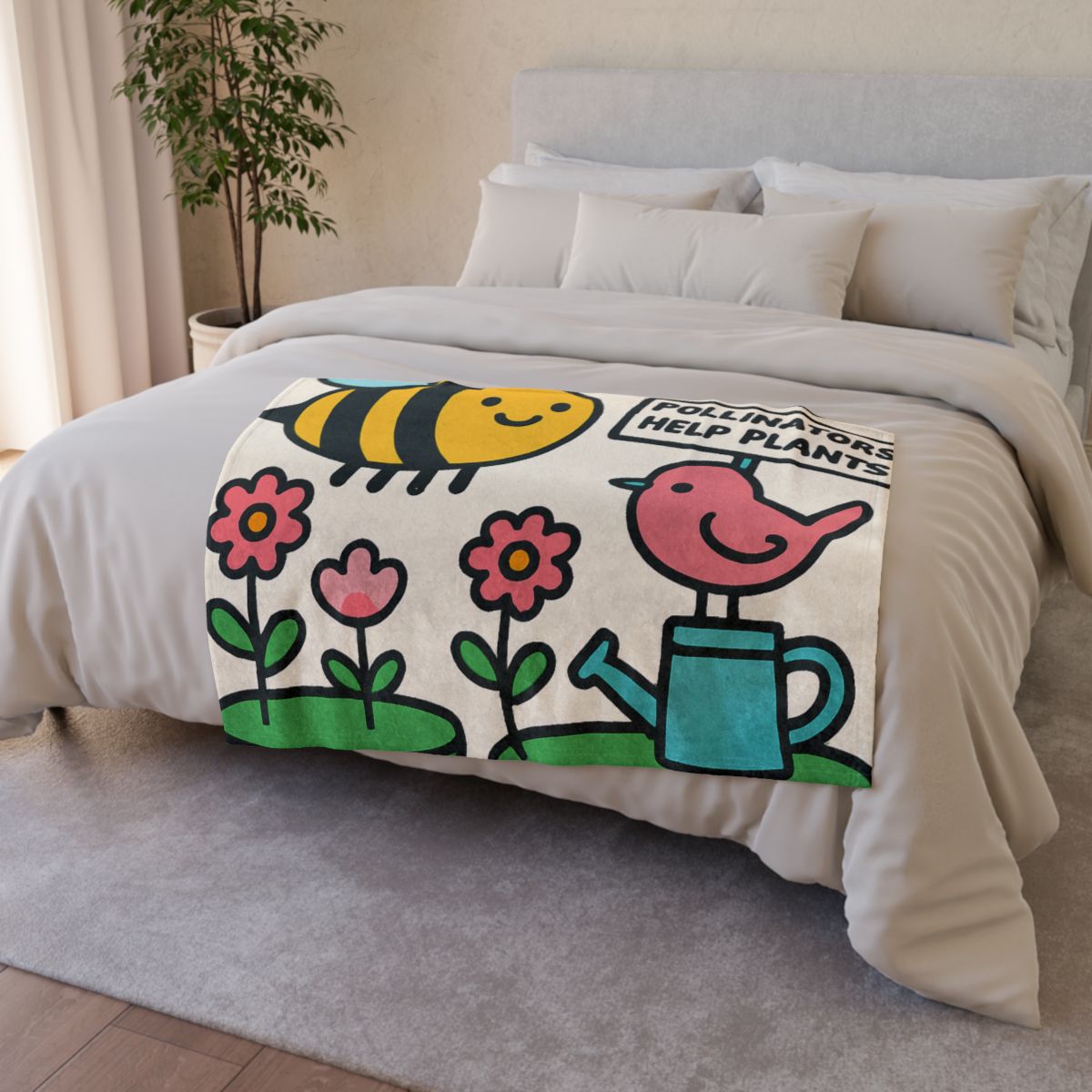 Sky Garden Of Floating Islands And Pollinator Facts warm winter blankets