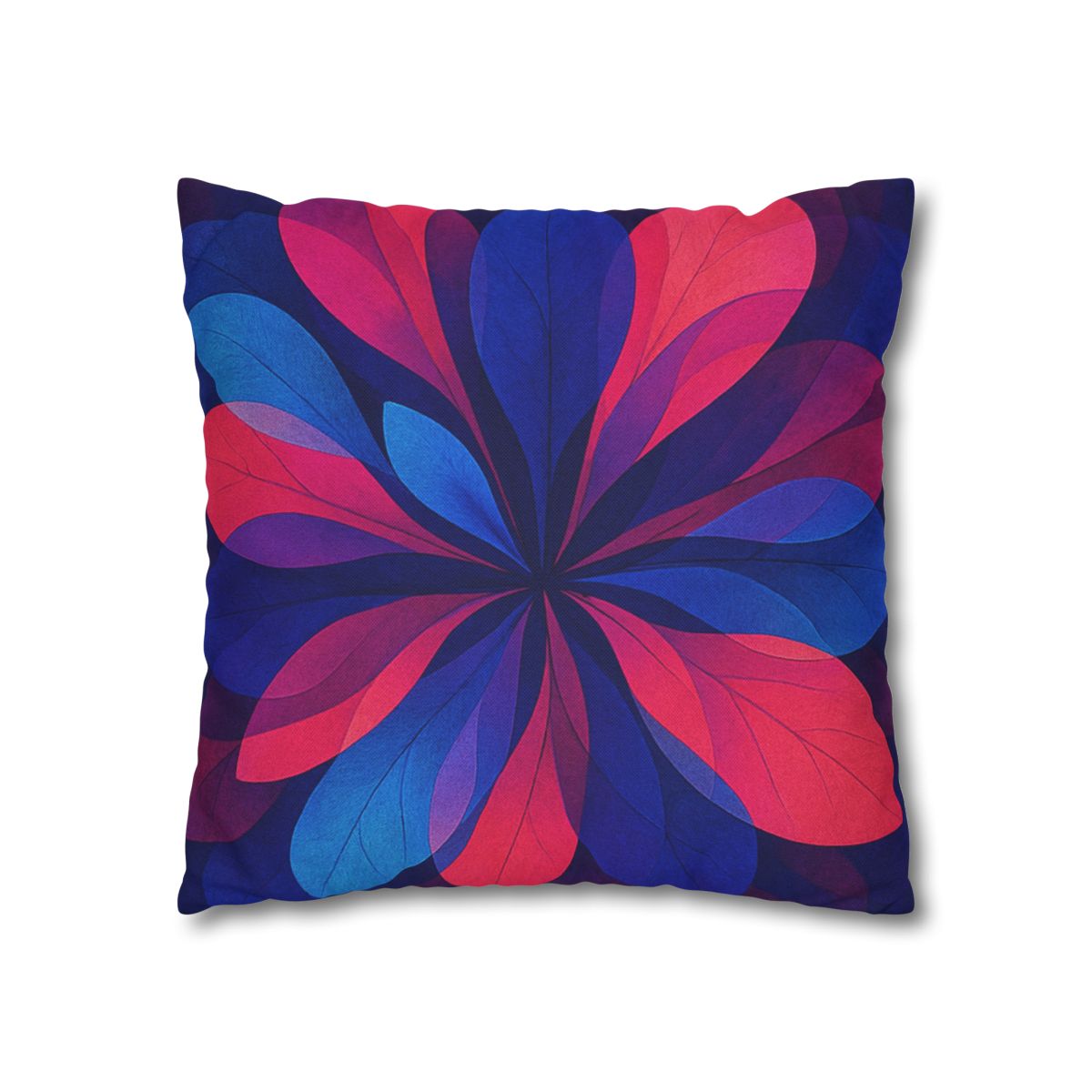 Petal Prism Overprint designer print pillow cases