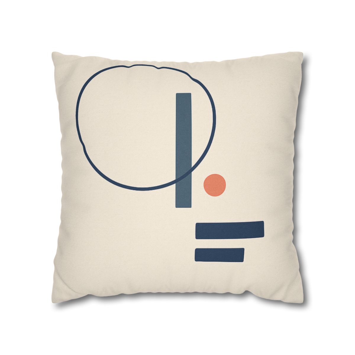 Quiet Orbit With Split Bars soft cotton pillow cases