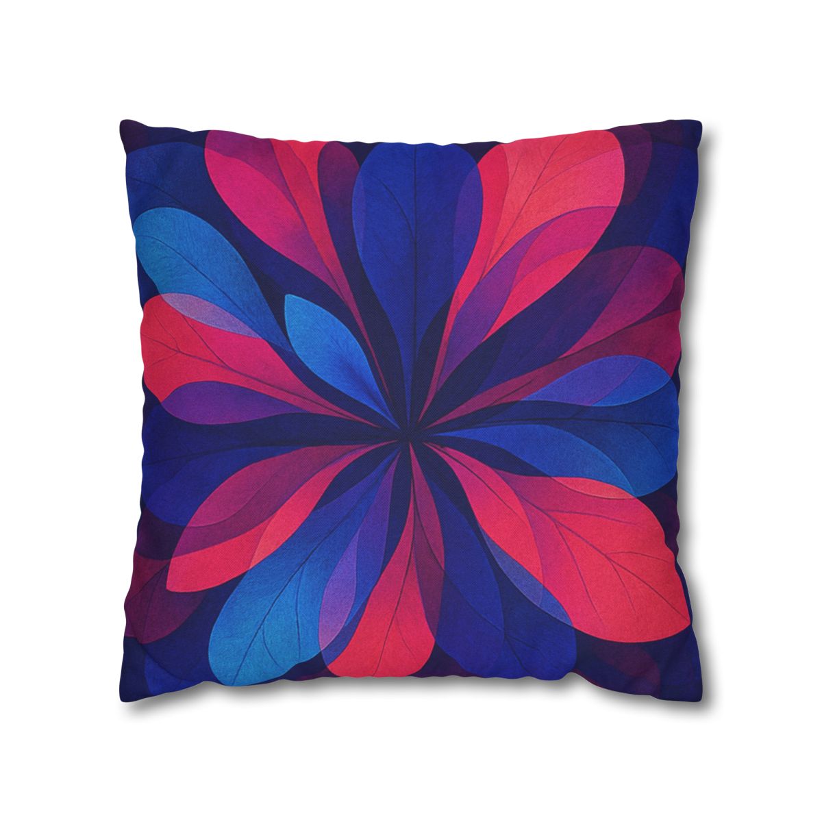Petal Prism Overprint designer print pillow cases