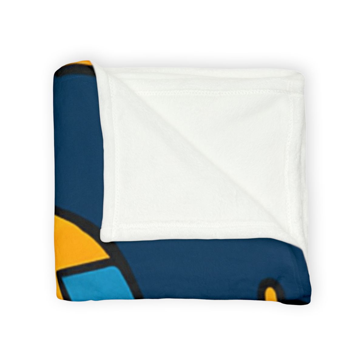 Rocket School Bus To Planet Math decorative home blankets