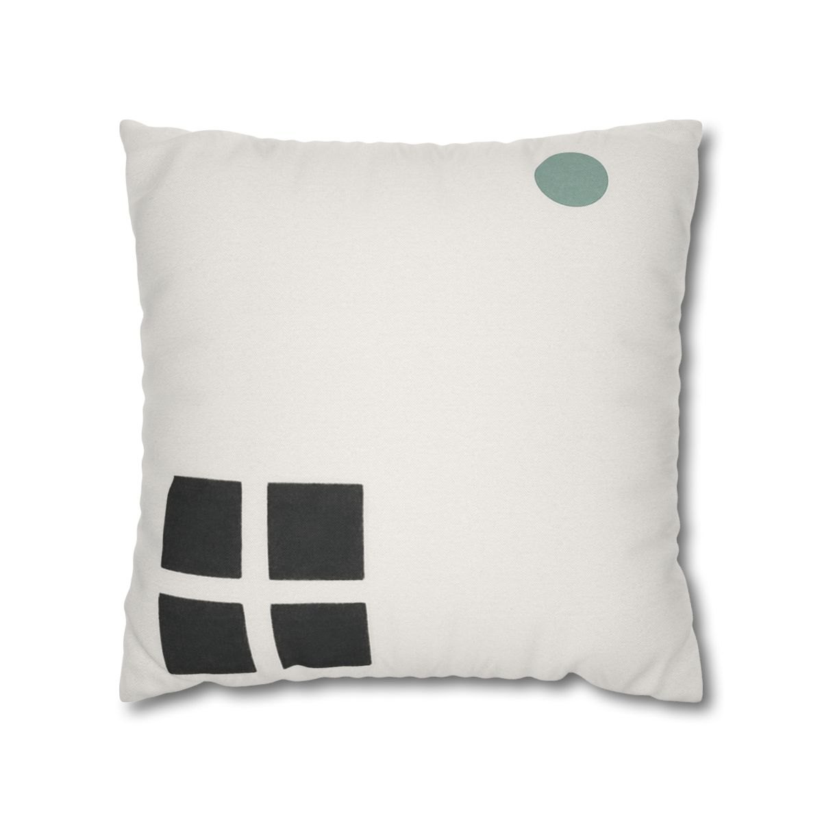 Corner Grid And Wandering Planet designer print pillow cases