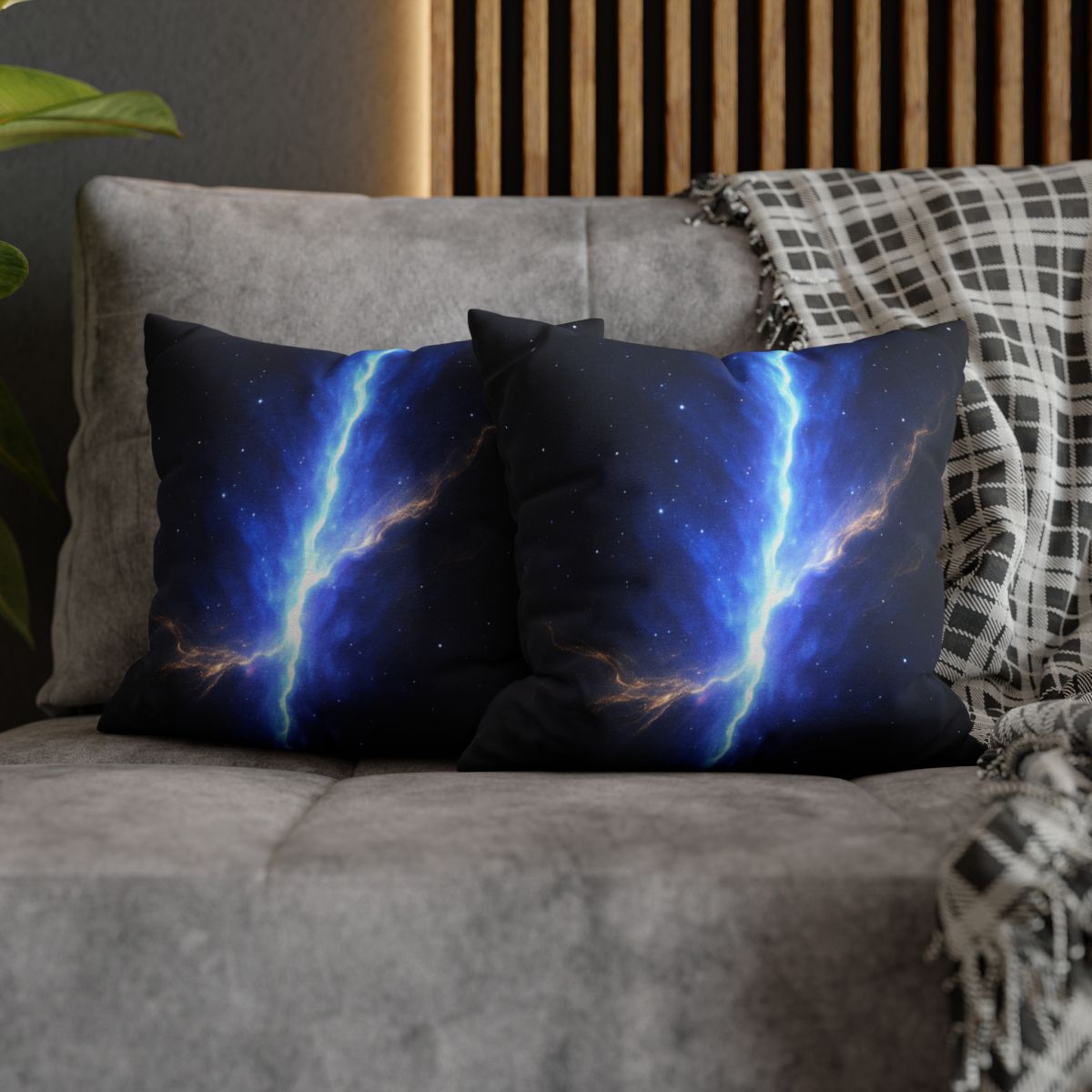 Luminous Horizon Rift unique gift pillow cases