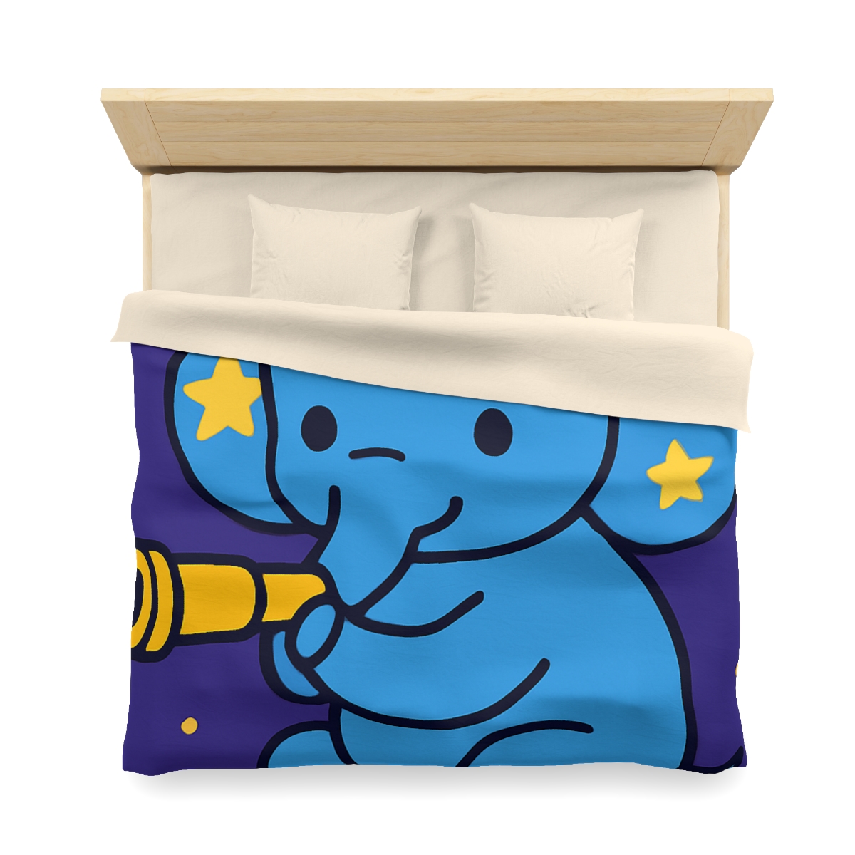 Starlight Safari Elephant personalized bedding duvets