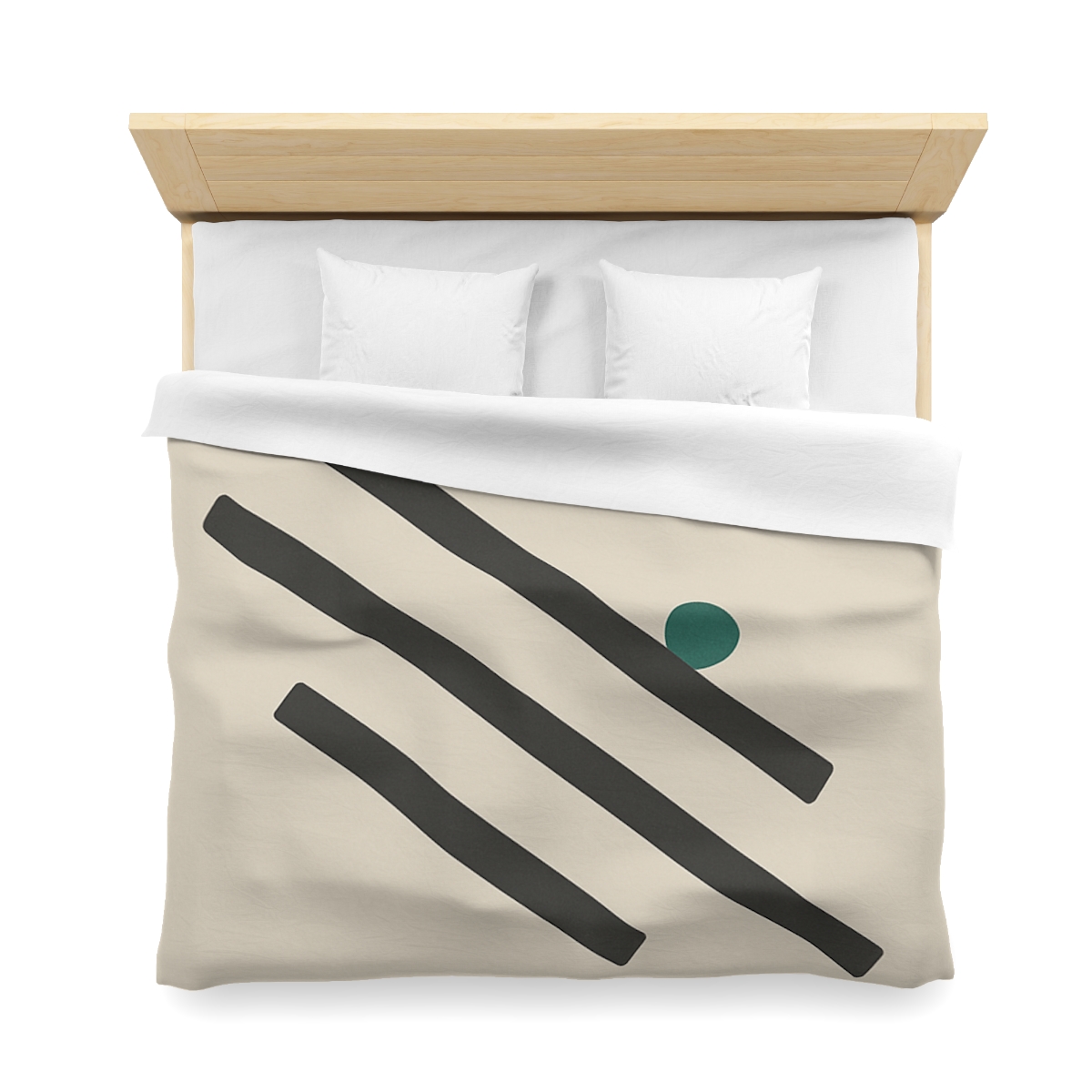 Staggered Short Bars With Quiet Dot warm winter duvets