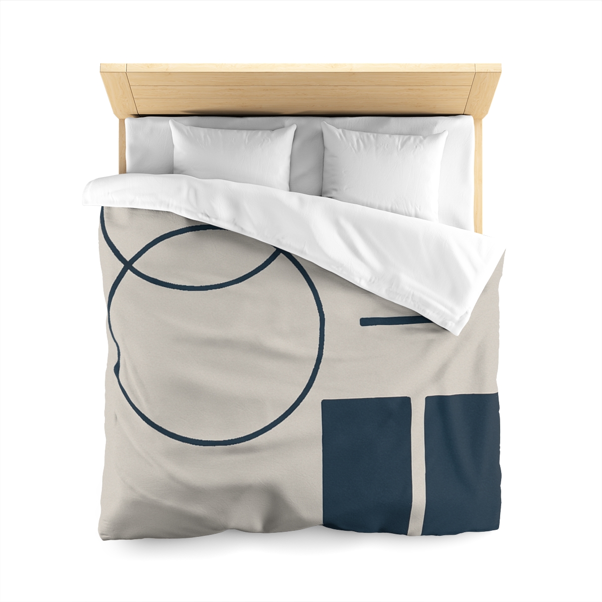 Staggered Rings Over Split Rectangle duvets for gifts