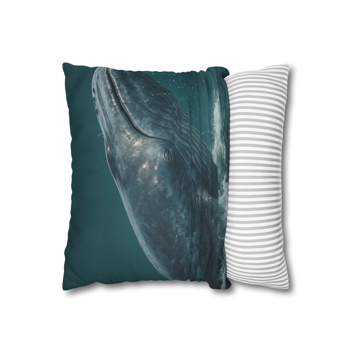 Ocean Song Blue Whale comfortable bedding pillow covers