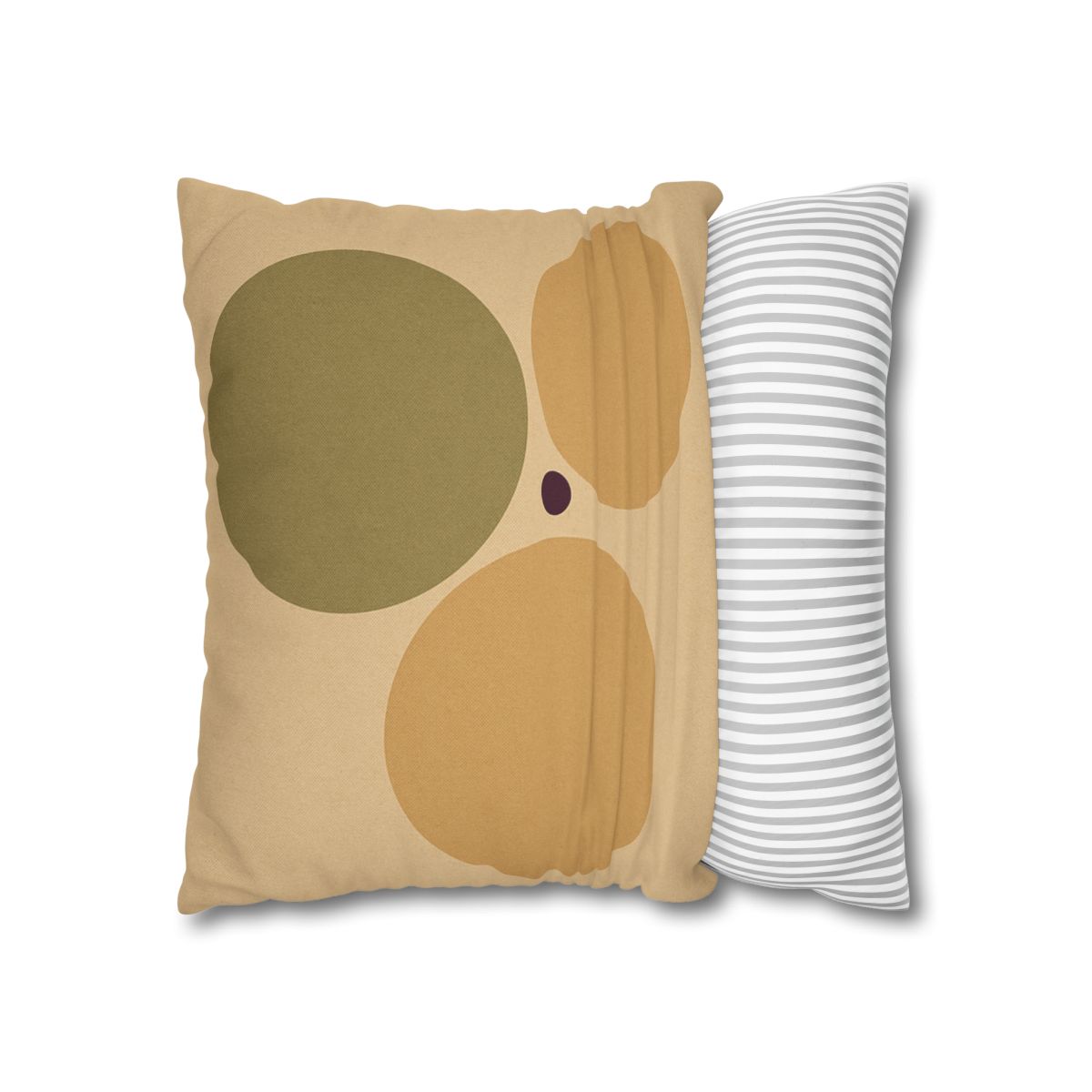 Clustered Three Circles With Quiet Gap trendy patterned pillow cases