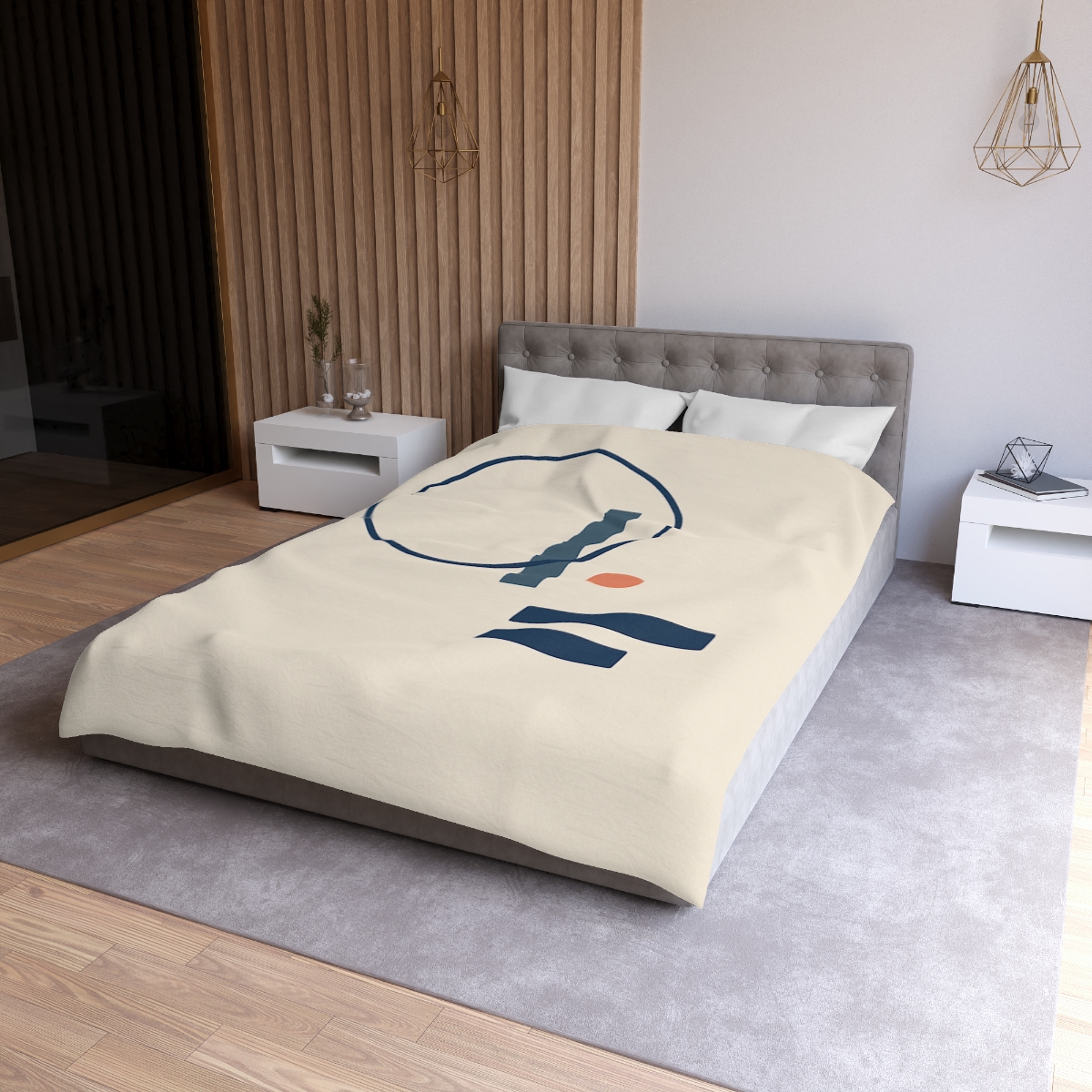 Quiet Orbit With Split Bars warm winter duvets