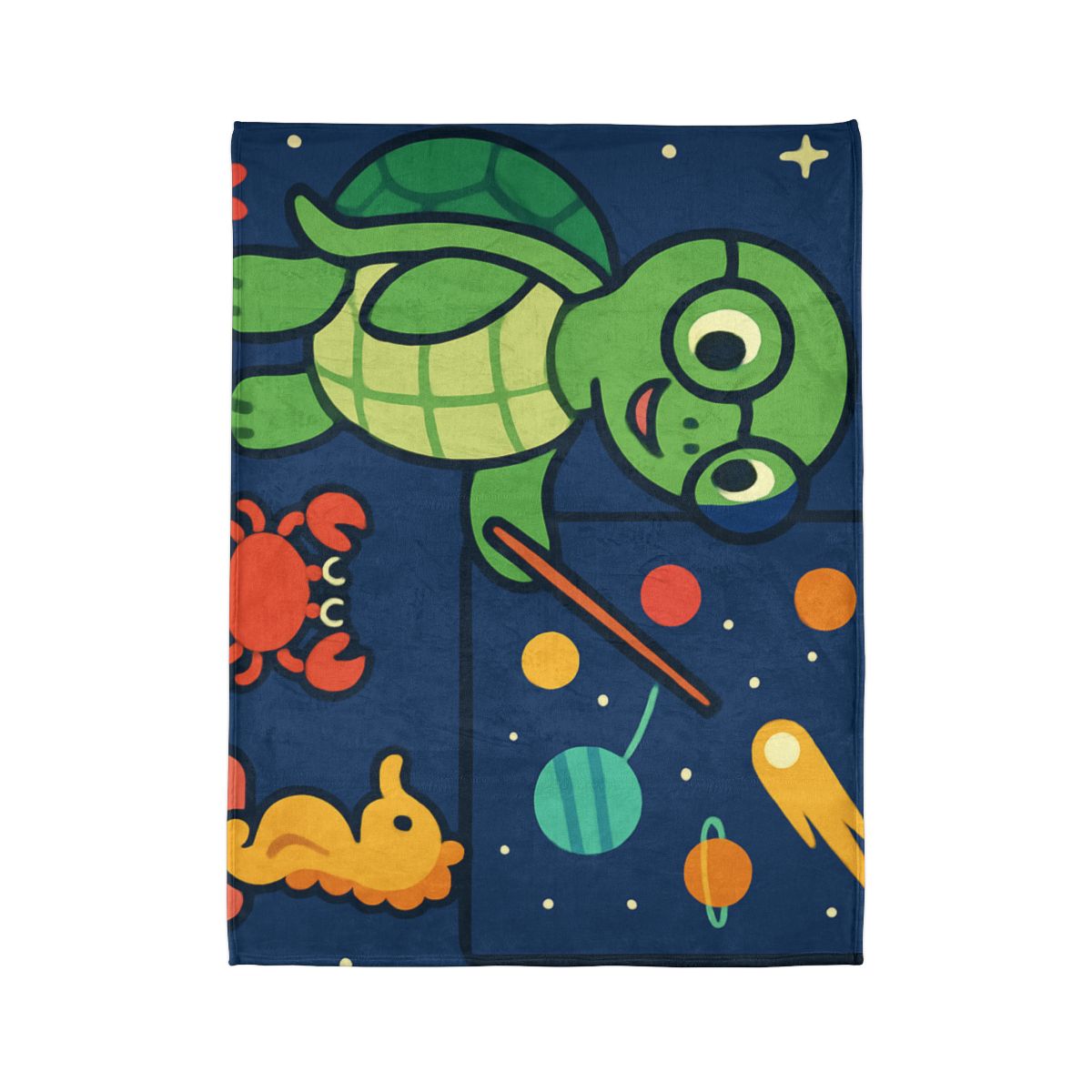Comet Classroom Turtle decorative home blankets