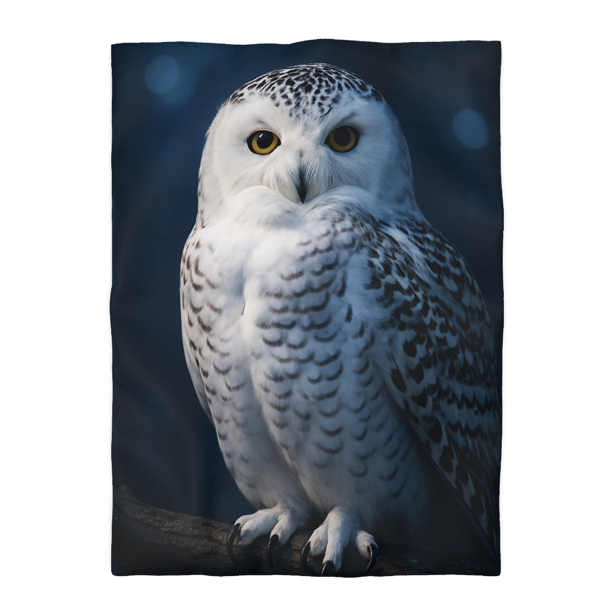 Midnight Watch Snowy Owl soft comforter duvets
