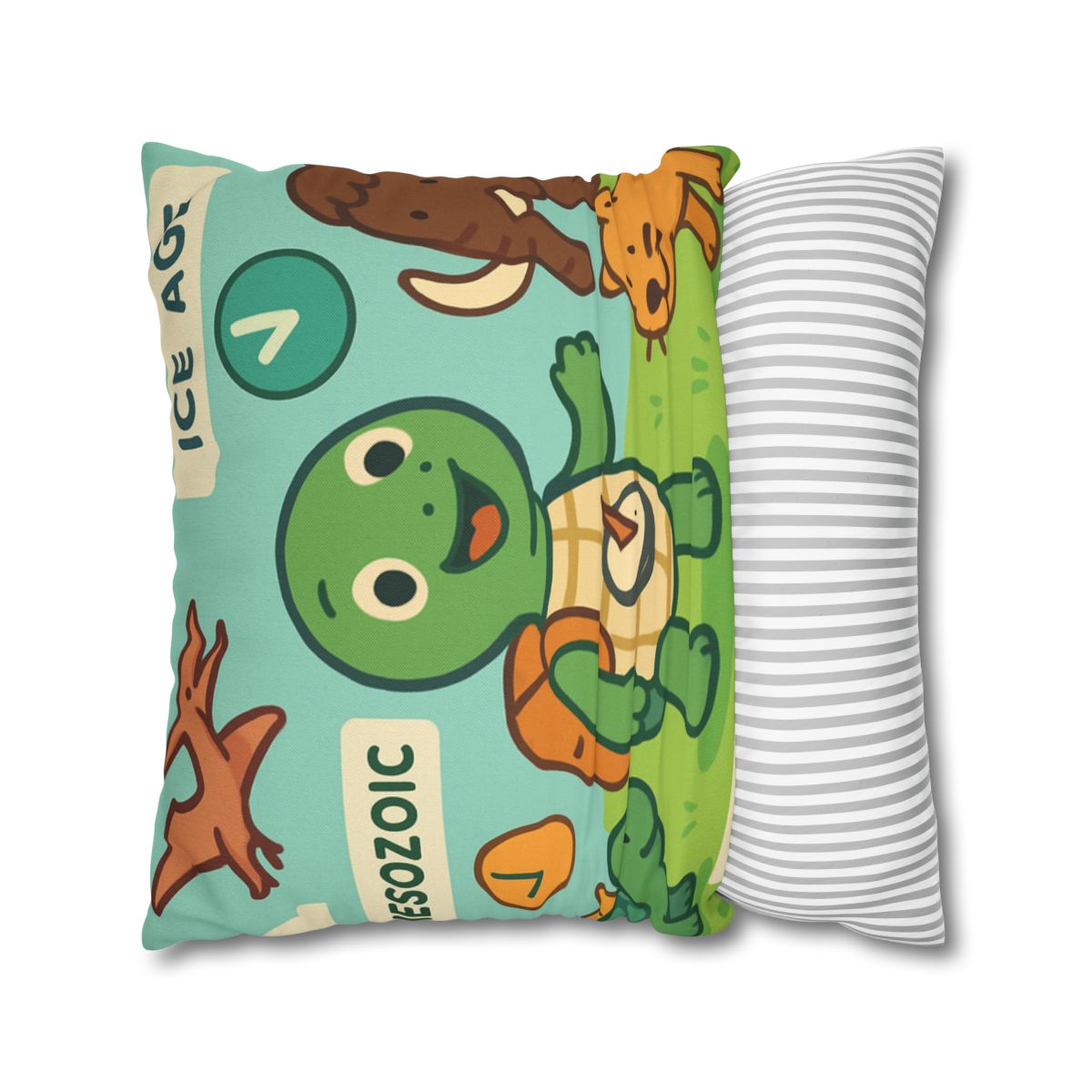 Time-Traveling Tortoise trendy patterned pillow cases
