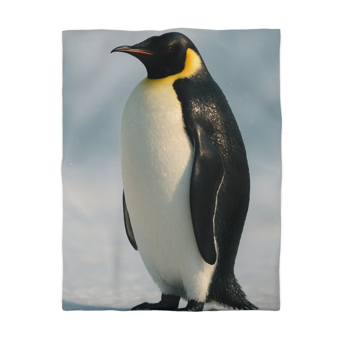 Aurora Drift Emperor Penguin warm winter duvets