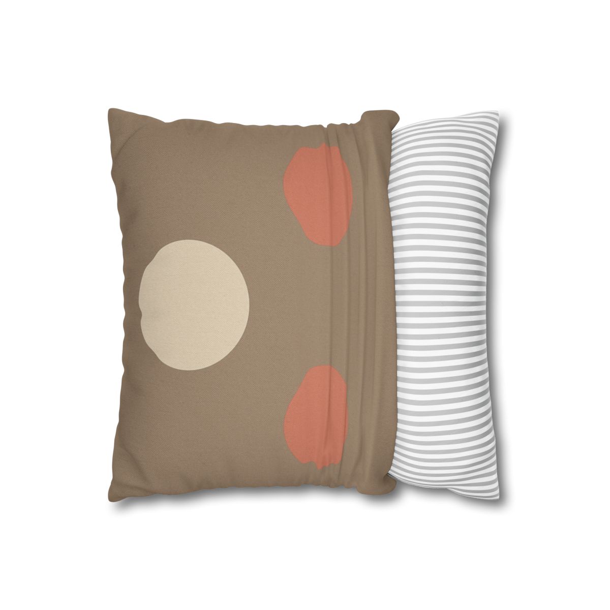 Triad Of Quiet Circles designer print pillow cases
