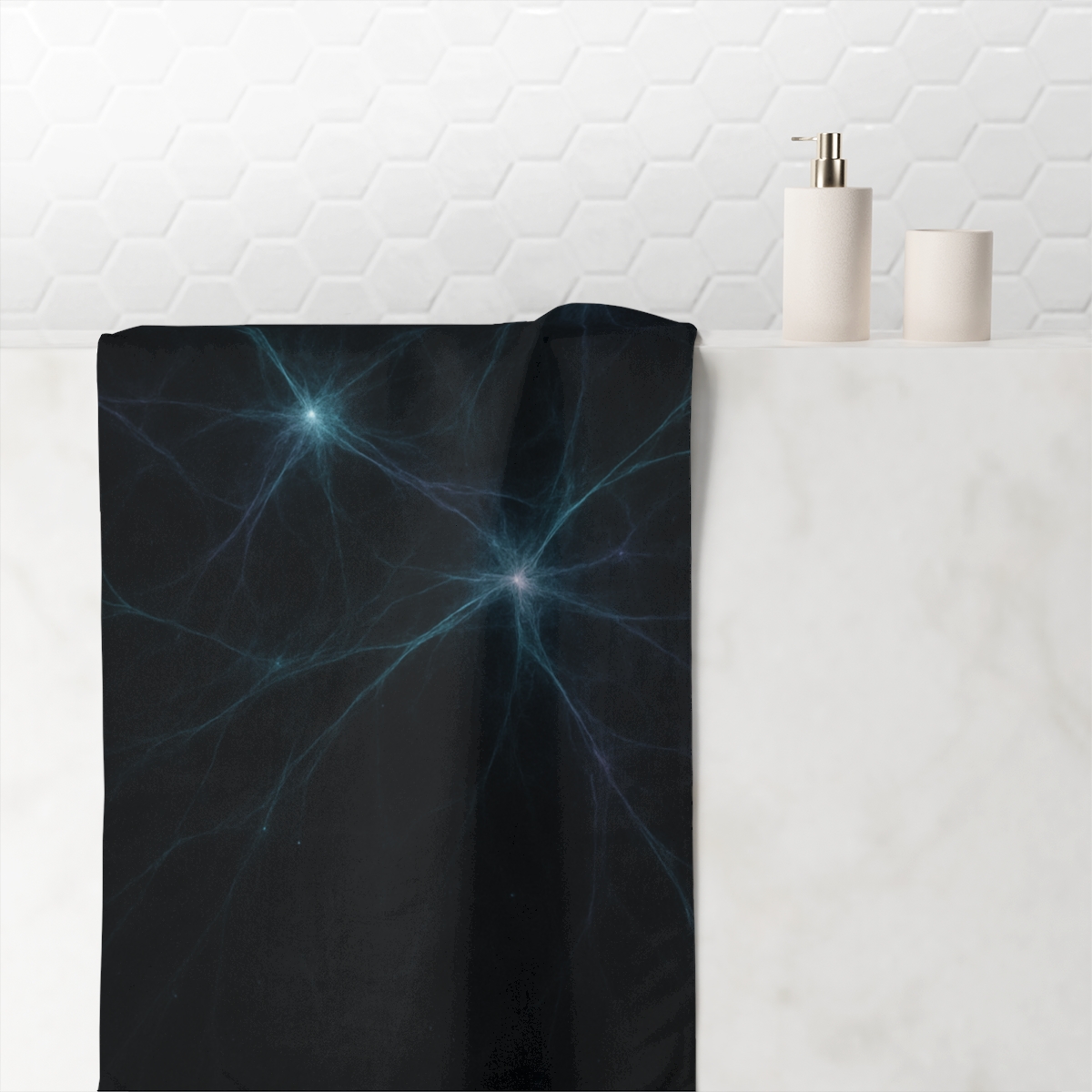 Dark Matter Filament Tapestry unique gift towels