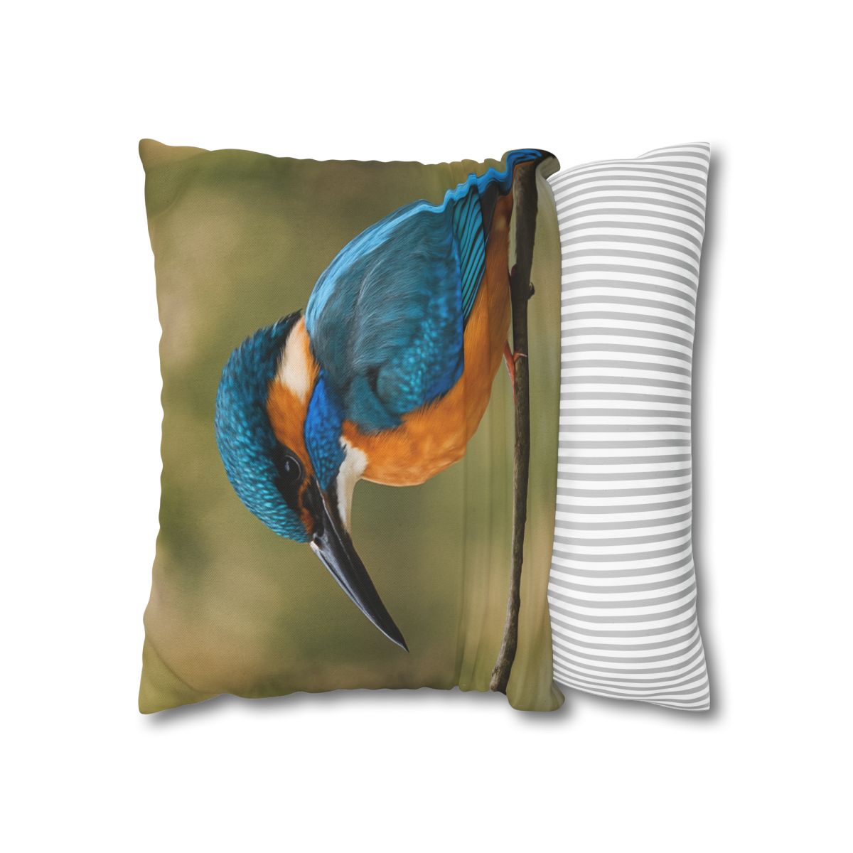 Crystal Dive Common Kingfisher trendy patterned pillow cases