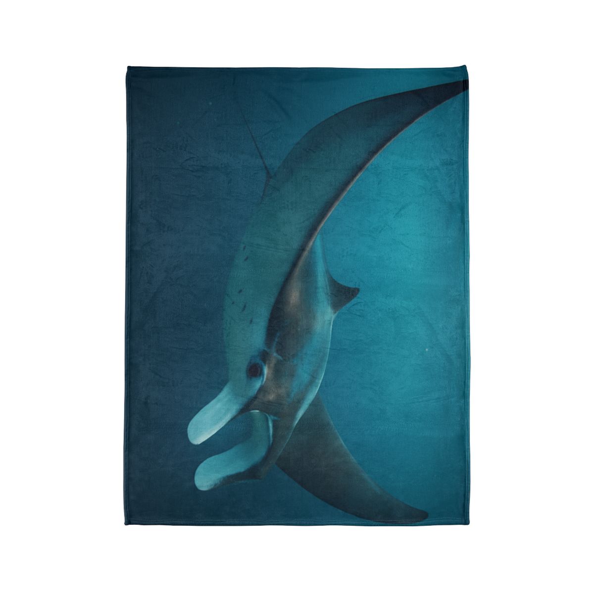 Cosmic Glide Manta Ray custom blankets