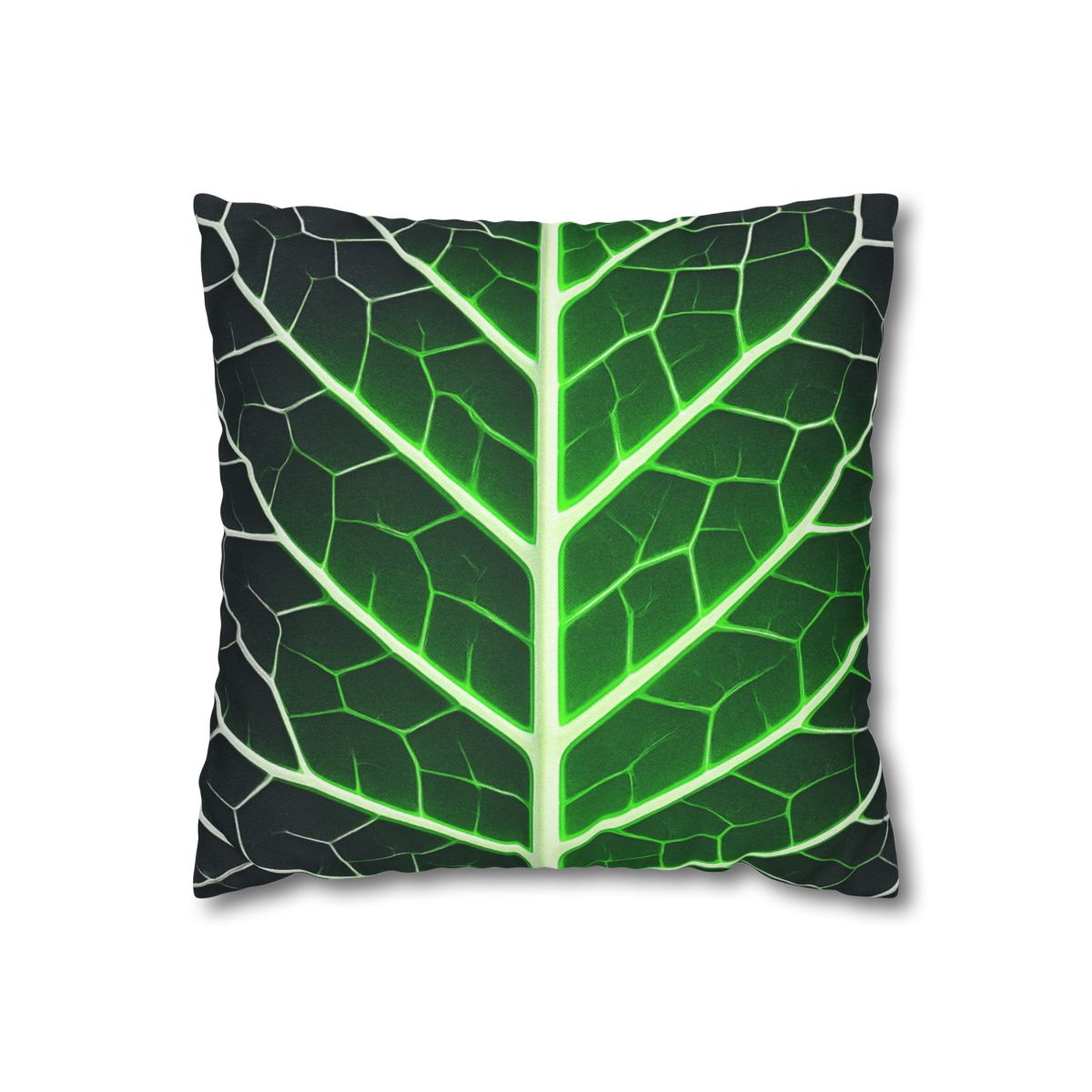 Fractaled Leaf Vein Web soft cotton pillow cases
