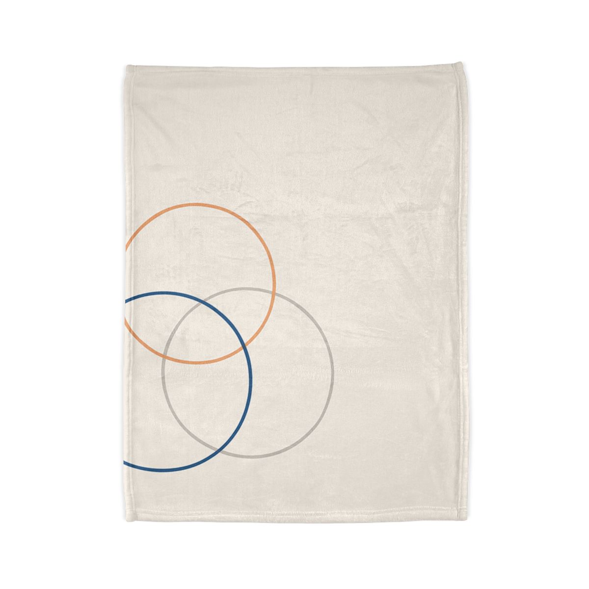 Orbiting Ring Triad trendy patterned blankets