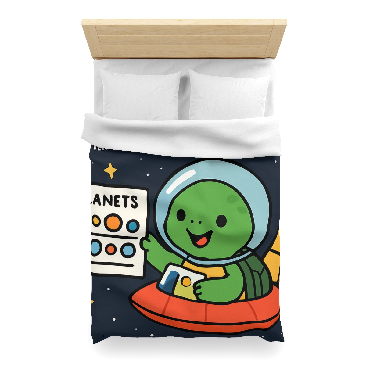 Solar Sail Turtle And The Planetary Parade stylish duvet covers