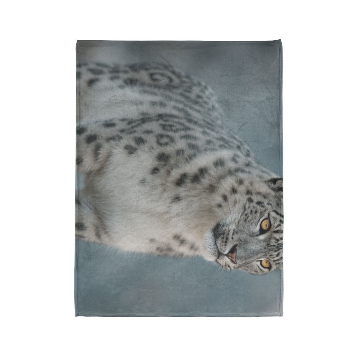 Ridge Phantom Snow Leopard decorative home blankets