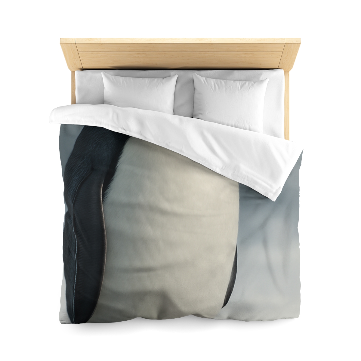 Moonlit Vigil Emperor Penguin custom duvets