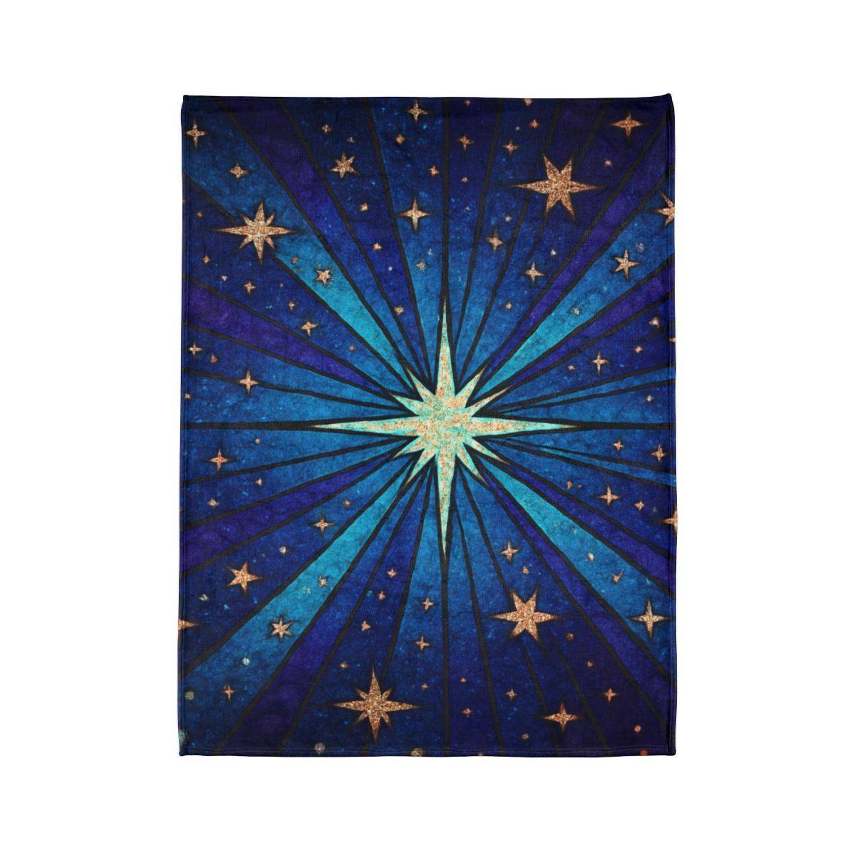 Starburst Cathedral soft fleece blankets
