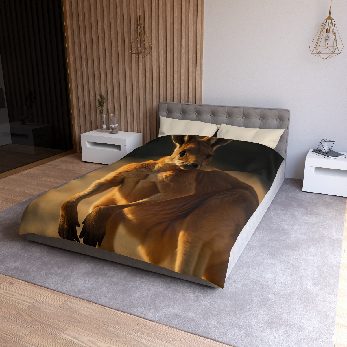 Ember Mantle Red Kangaroo trendy bedroom duvets