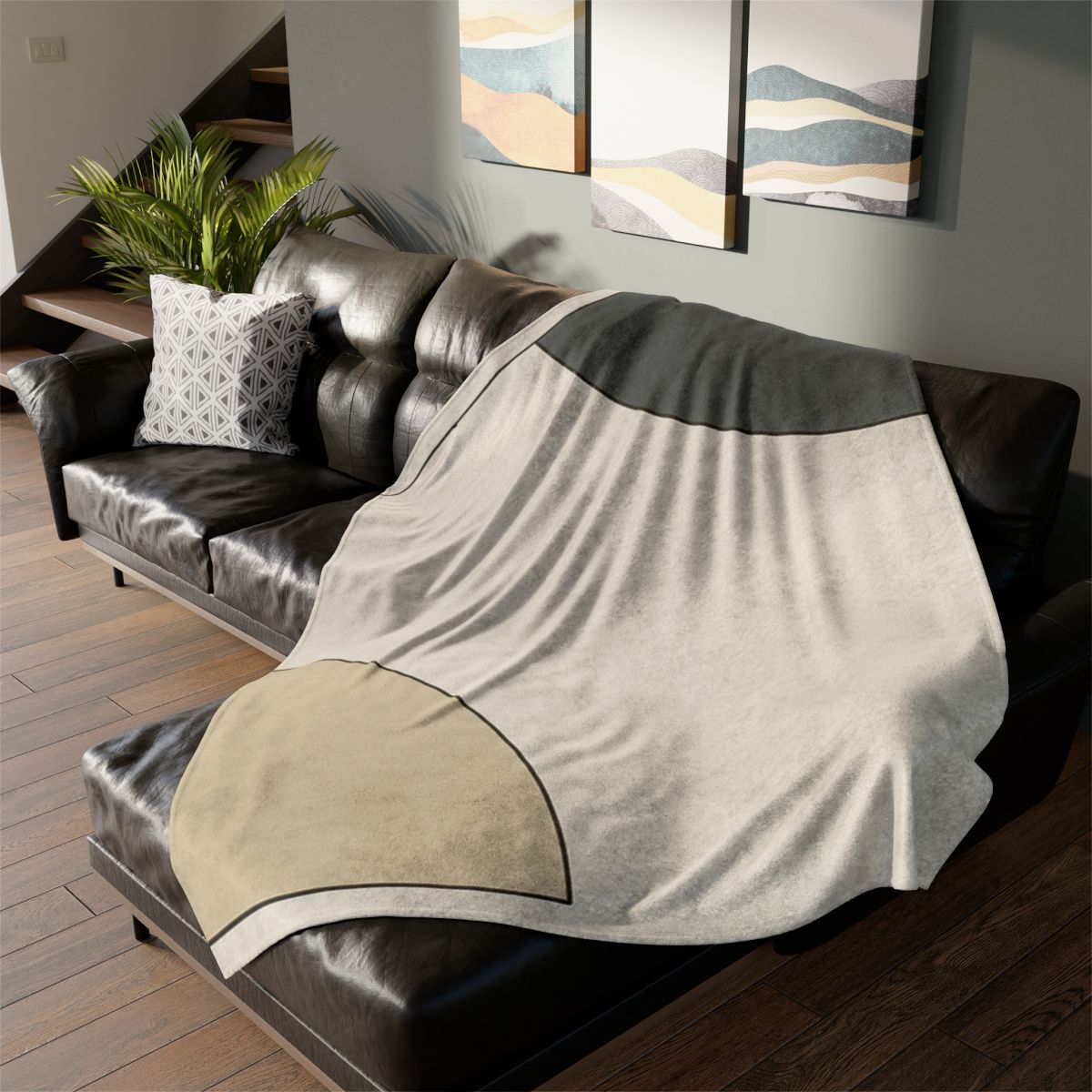 Partial Arc Balance unique gift blankets