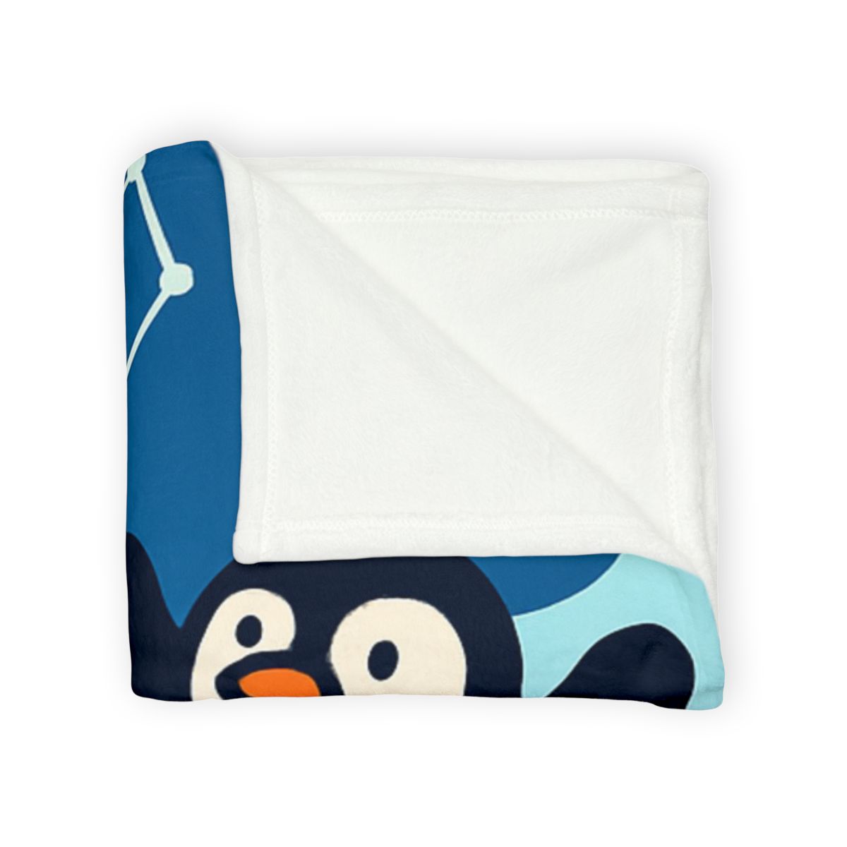 Galaxy Skate Park Penguins decorative home blankets