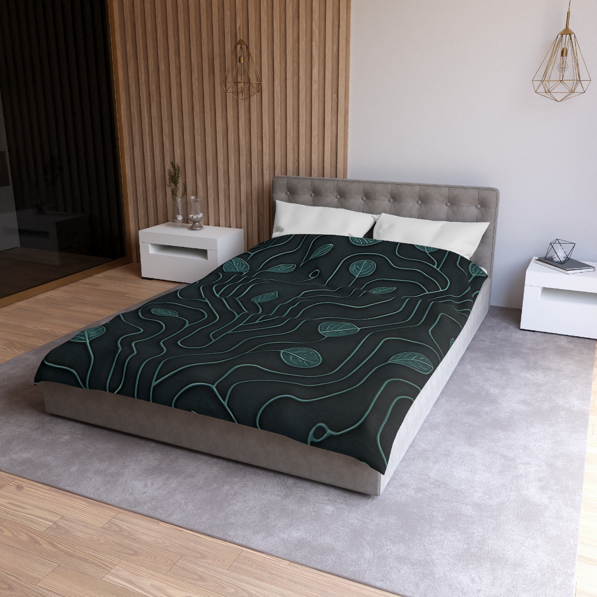 Vine Circuit Filigree stylish duvet covers