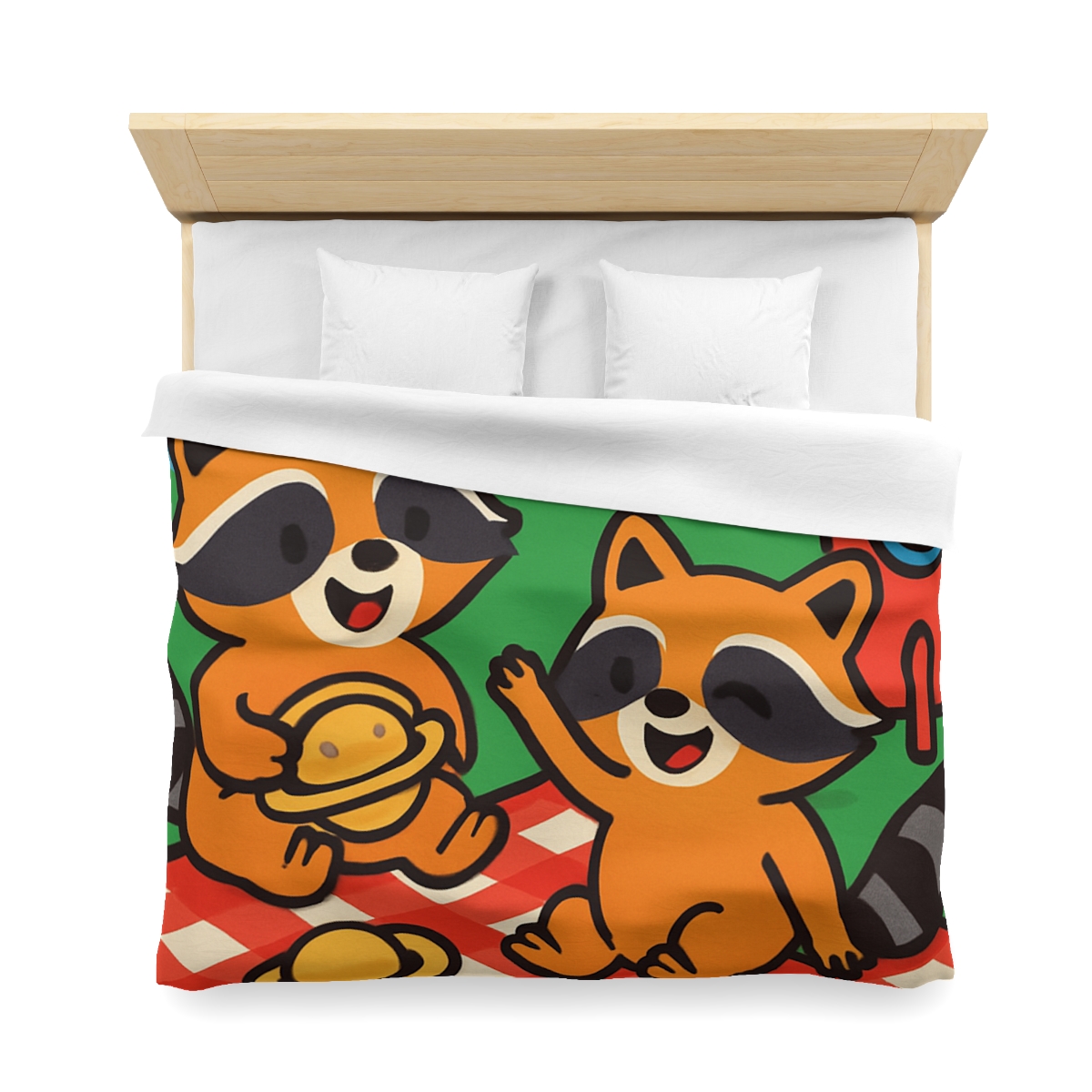 Rocket Racers Picnic designer printed duvets