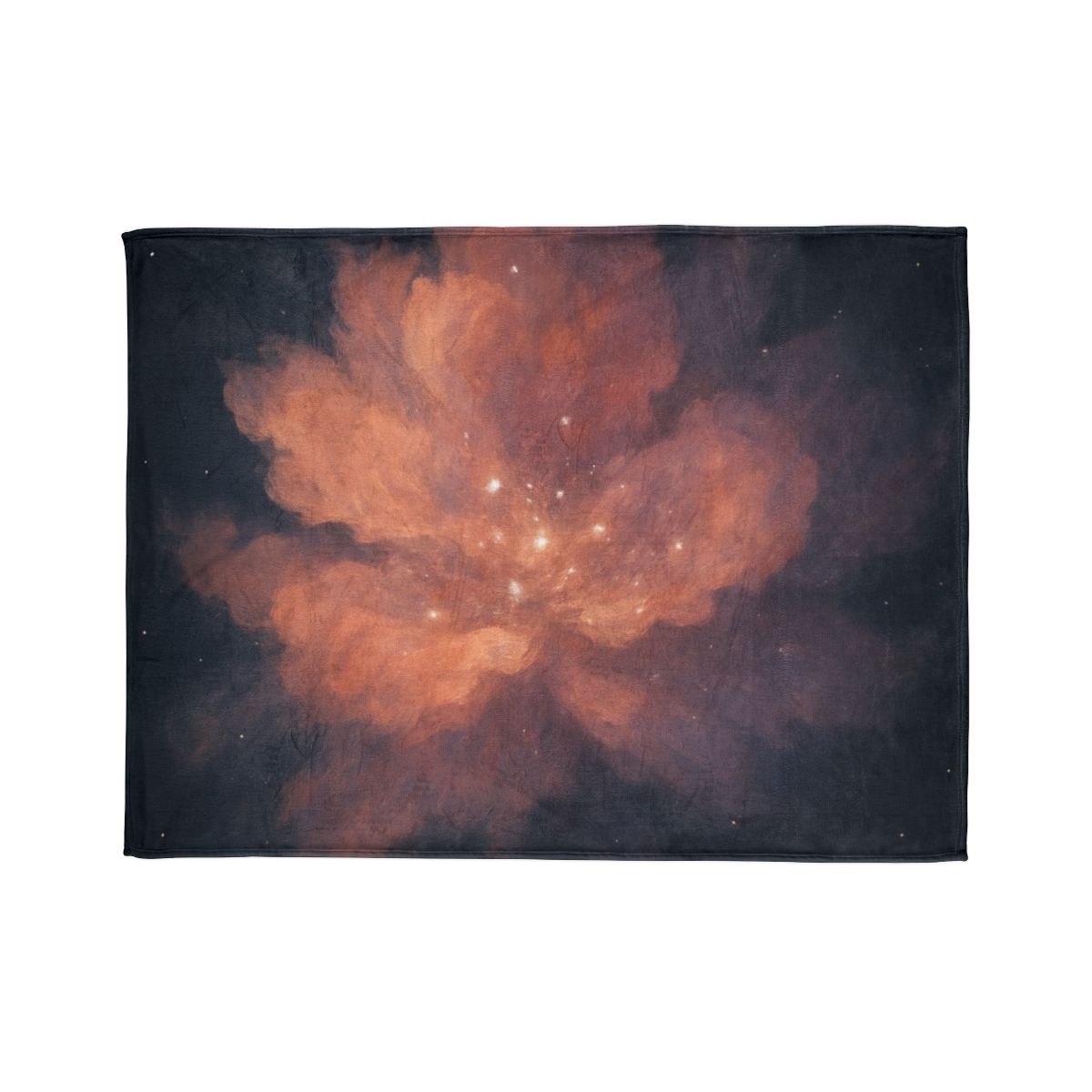 Celestial Dust Bloom decorative home blankets