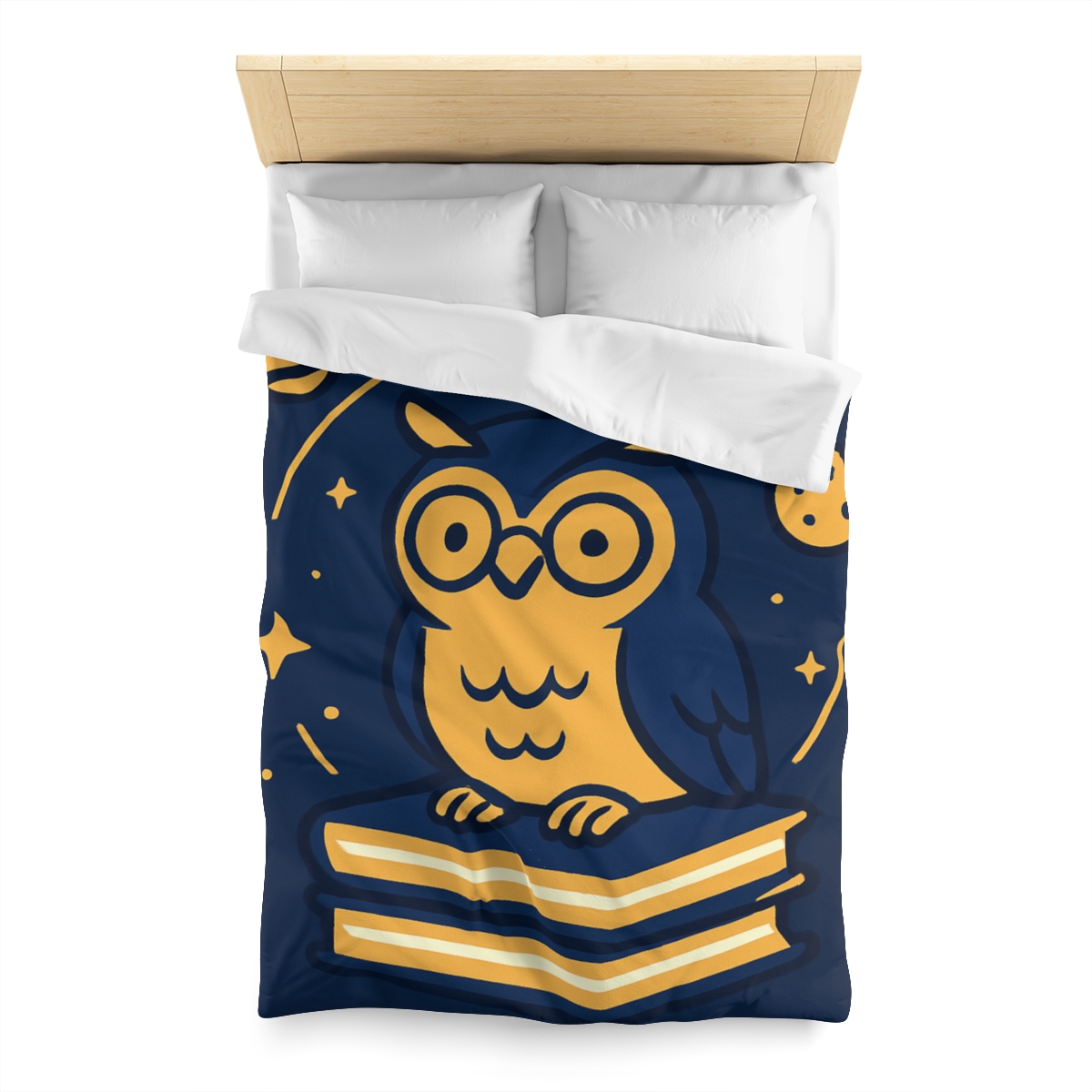Galactic Owl Library stylish duvet covers