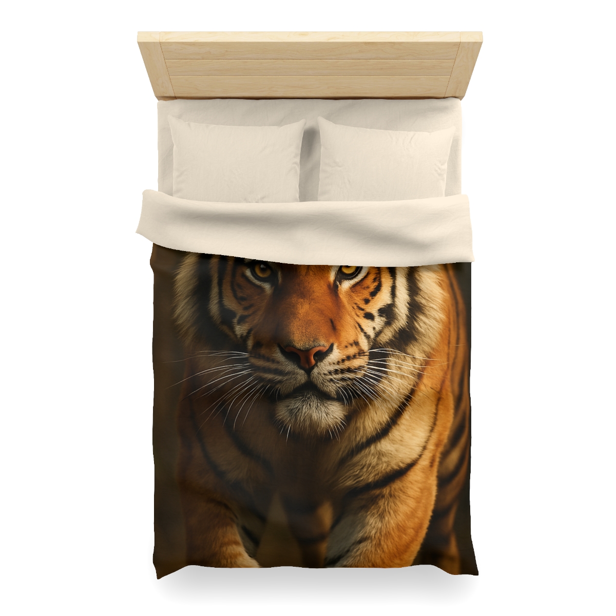 Amber Stalker Bengal Tiger personalized bedding duvets