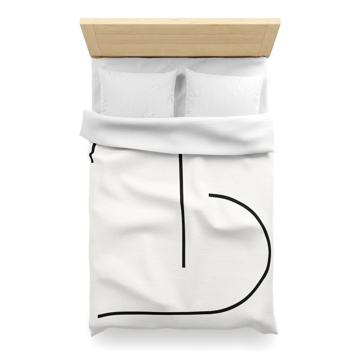 Twin Arc Horizon Offset custom duvets