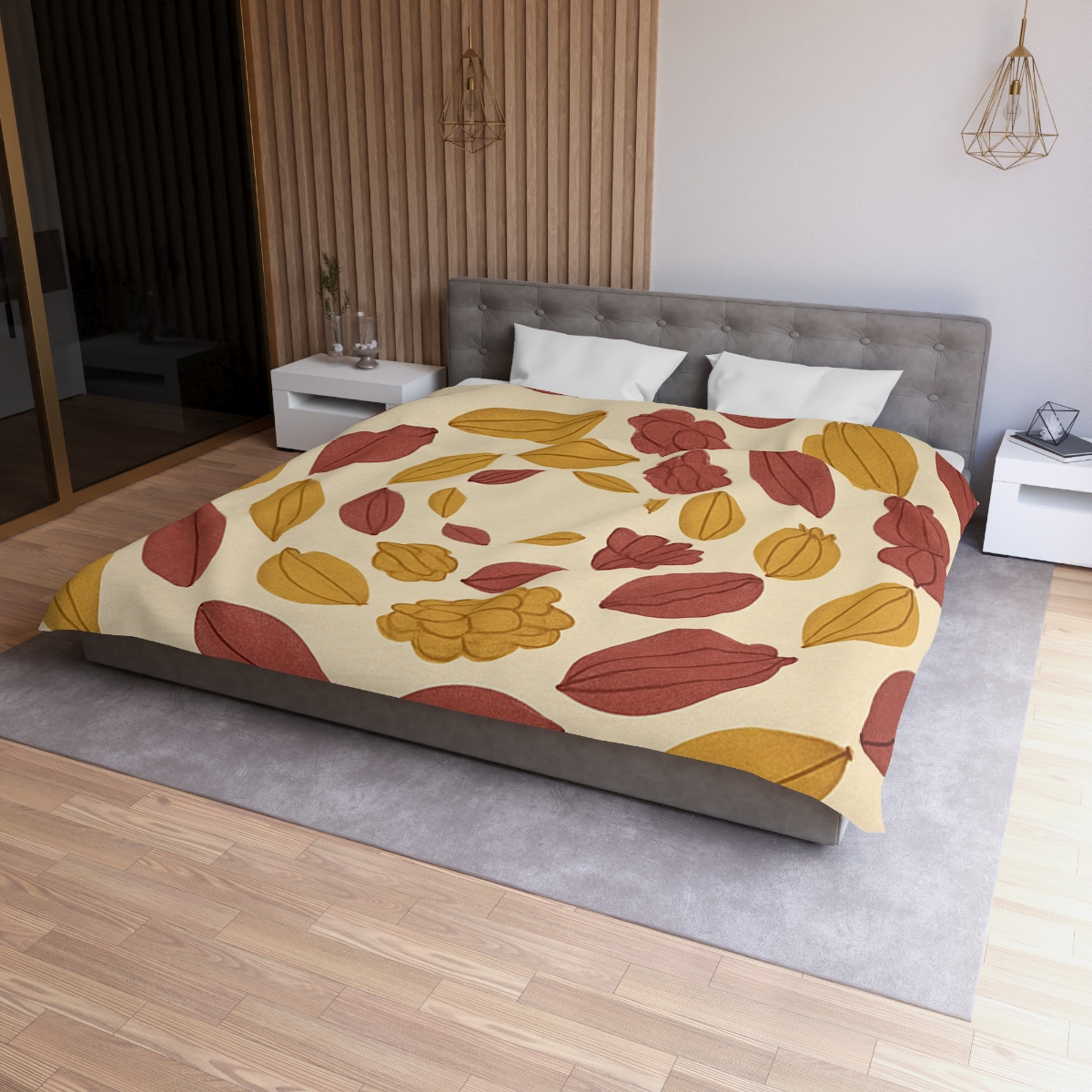 Seed Cluster Orbit personalized bedding duvets