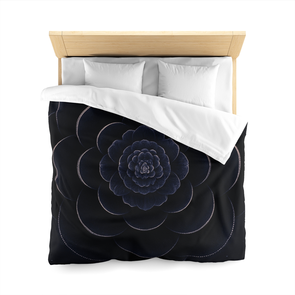 Petal Eclipse Rosette soft comforter duvets