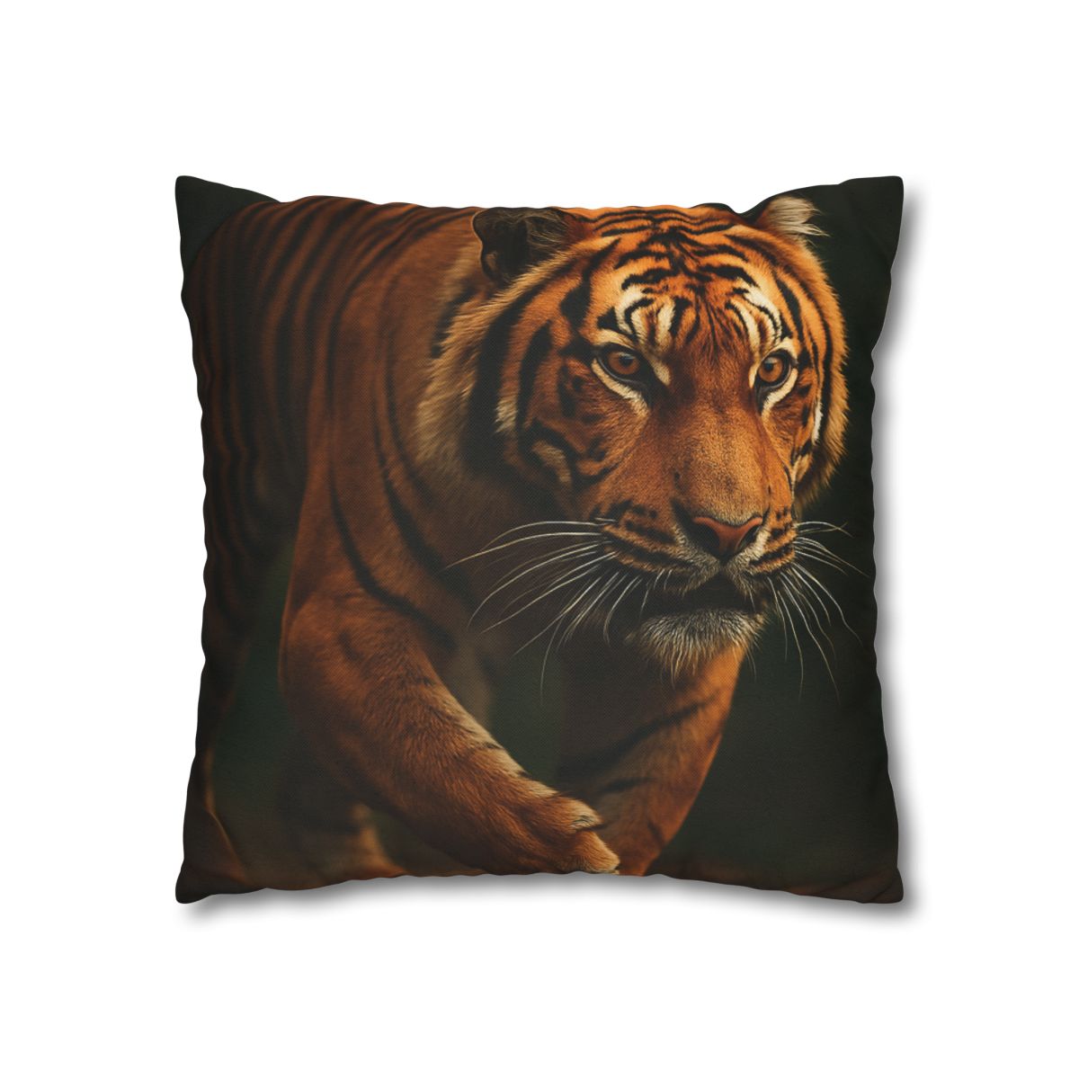 Forest Stalker Bengal Tiger trendy patterned pillow cases