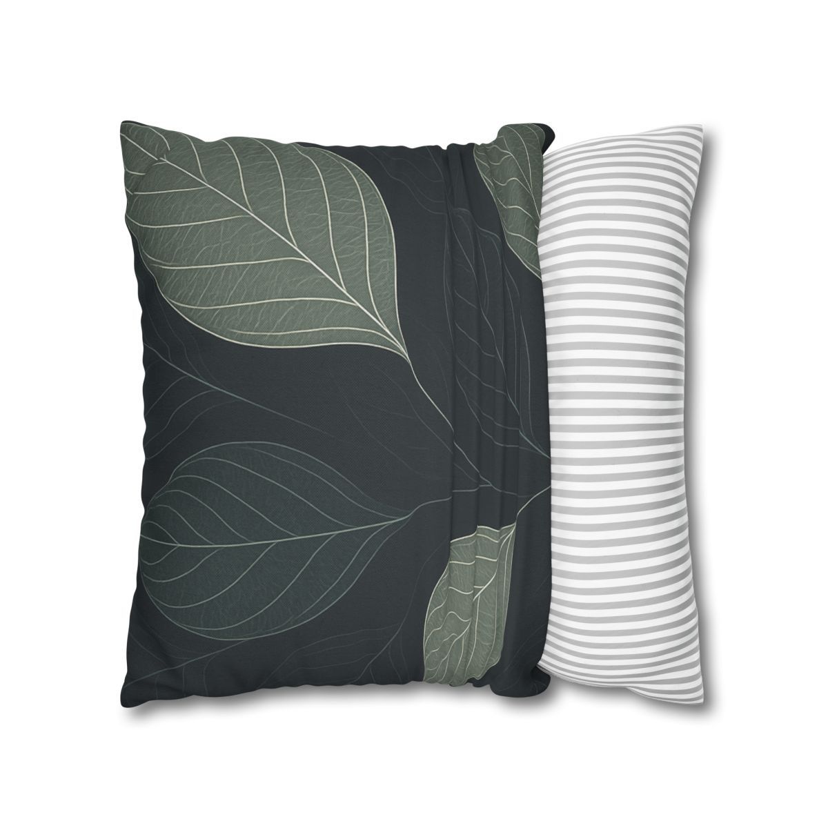 Leaf Vein Circuit Filigree soft cotton pillow cases